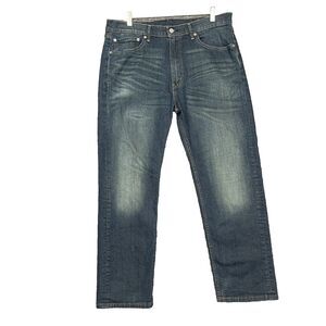Levis‎ 505 Jeans Mens 38x30* Blue Medium Wash (Fits 36x29) Straight Leg Stretch